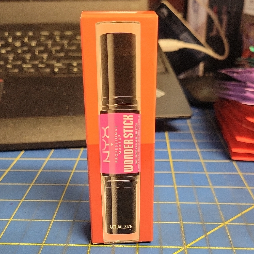 NYX Professional Makeup Wonder Stick Blush dual-ended cream New Sealed Box 4g